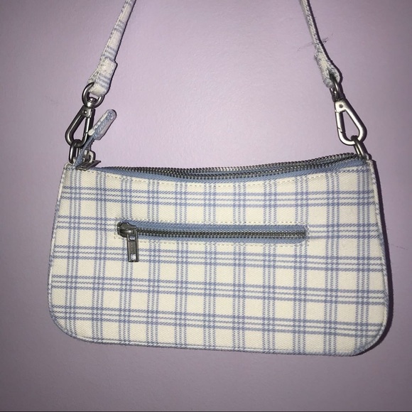 brandy melville plaid purse